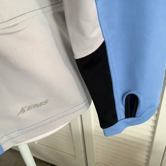 EMS Eastern Mountain Sports Women’s Half Zip Pullover Jacket Blue Size Medium - Picture 2 of 12